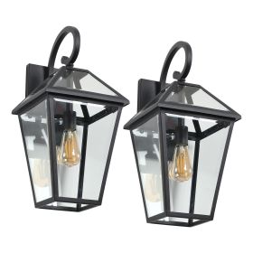 Modern Outdoor Waterproof Wall Lamp 2pack