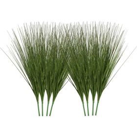 VEVOR Artificial Grass Plant, 27 inch Faux Onion Grass Fake Greenery Shrubs Plant, Premium PVC for Indoor Outdoor House Home Garden Office Room Décor