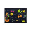 Printed Absorbent & Non-Slip Door Mat - Durable Polyester Carpet with "Kitchen" Design, Ideal for Bathrooms, Hallways, Living Rooms