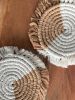 MacramÃ© Drink Coasters; (7inch)